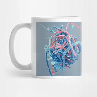 Microplastic bobble, SEM, (C055/8955) Mug